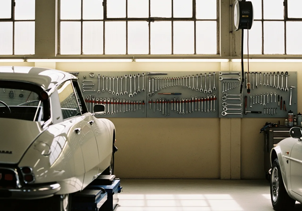 Garage automobile professionnel